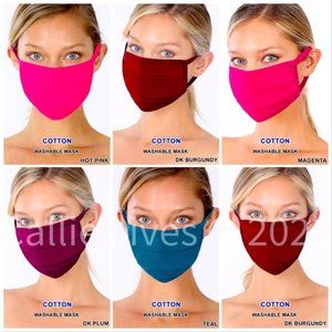 Survivor Face: Washable Cotton Unisex Face Masks